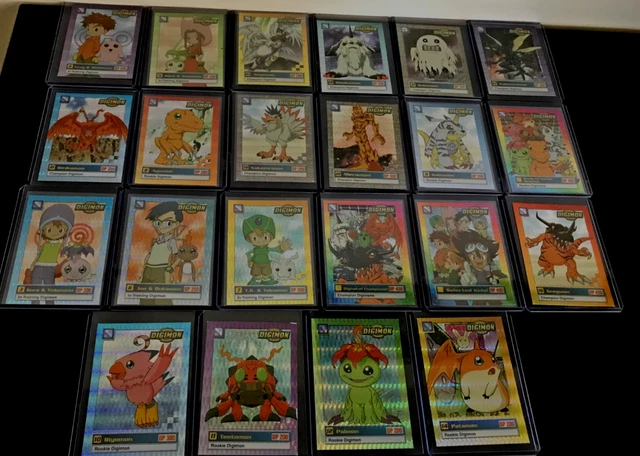DIGIMON ANIMATED SERIES 1999 Trading Card Bandai Holo Prism Lot of 22 Cards  VTG $19.77 - PicClick