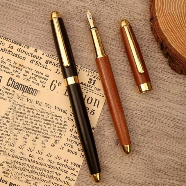 Exquisite Busines Wood Fountain Pen High-end Business Signature Pen  Artist