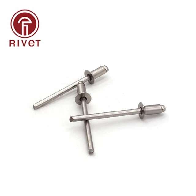 M4.0 ISO 15984 50PCS/100PCS Blind Rivets Open End Countersunk Head Decorative