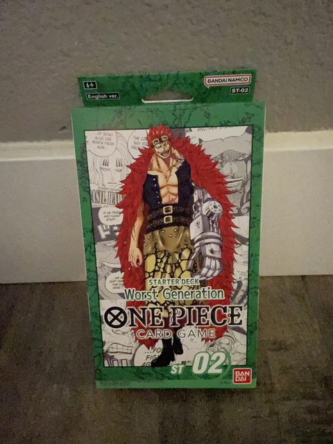 ONE PIECE TCG Card Game Worst Generation Starter Deck ST-02 English