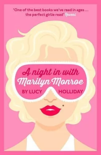 A Night In With Marilyn Monroe by Lucy Holliday Paperback Book