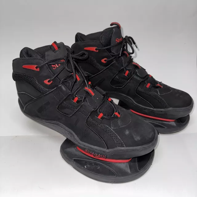 STRENGTH SYSTEMS PLYOMETRIC Vertical Jump Training Shoes Black Red Men ...