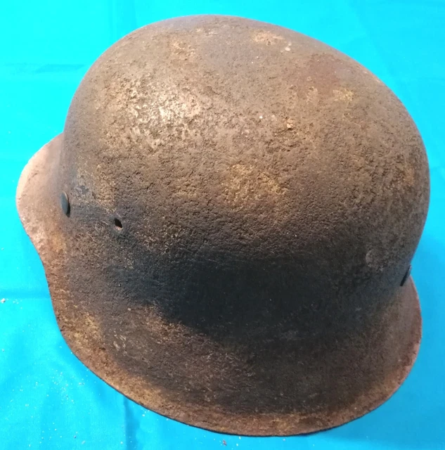 Wehrmacht Stahlhelm, 64 er, M42, 1945? helmet, shell, lid, german WW 2