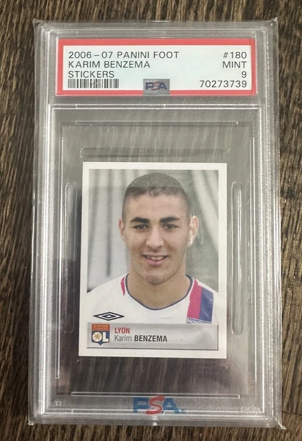 13 KARIM BENZEMA France Real Madrid Topps Football