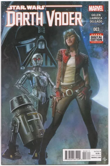 Star Wars Darth Vader #3 1St App Doctor Aphra Nm+ 2015 Marvel Comics Movie