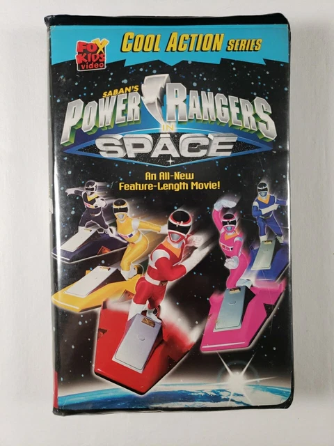 Power Rangers In Space 1998 POWER RANGERS IN Space Video Tape VHS Feature Length Movie 1998 Zordon ...