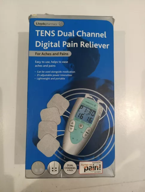 LloydsPharmacy Dual Channel Digital TENS Machine Pain Reliever