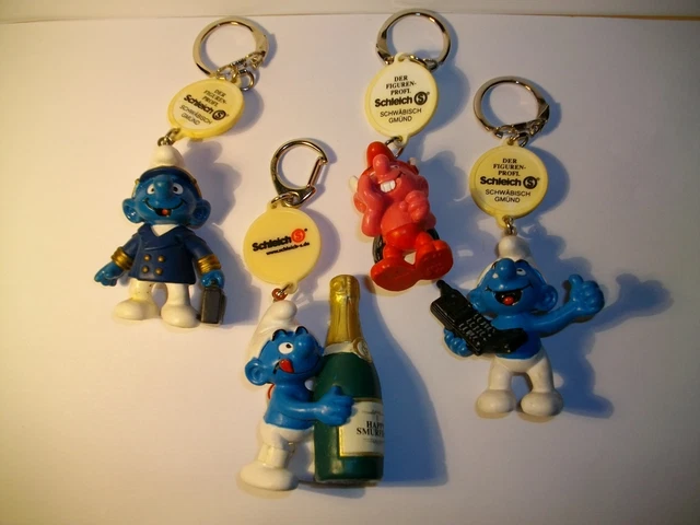 Figurine Schtroumpf Publicitaire Happy Smurf Fair 2025 Goûter - Schleich