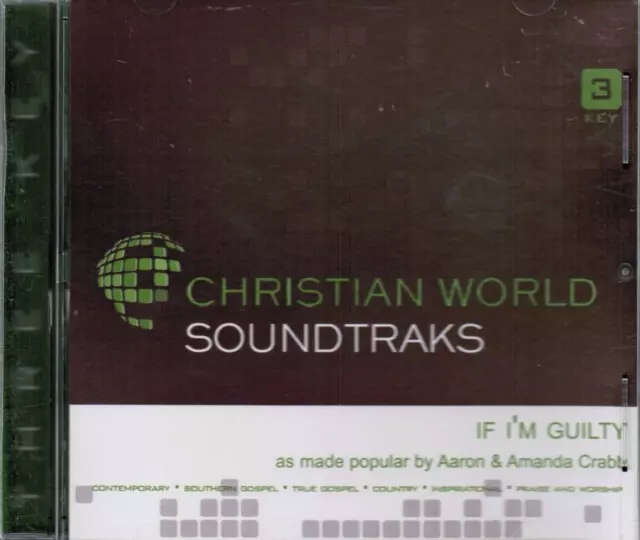 If I'm Guilty - Aaron & Amanda Crabb - Christian Accompaniment Track CD