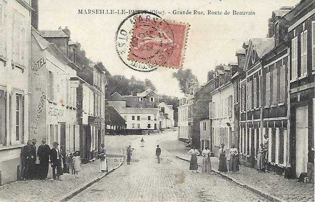 60 Marseille Le Petit Route De Beauvais Grande Rue Hotel Des Voyages