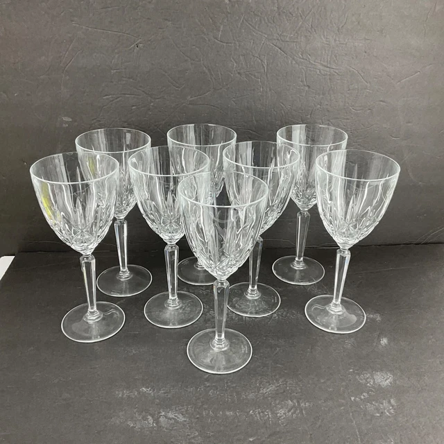 Set of 8 MARQUIS by Waterford Sparkle Oversized Water Goblets 8-3/8” tall Set of 8 MARQUIS by Waterford Sparkle Oversized Water Goblets 8-3/8” tall