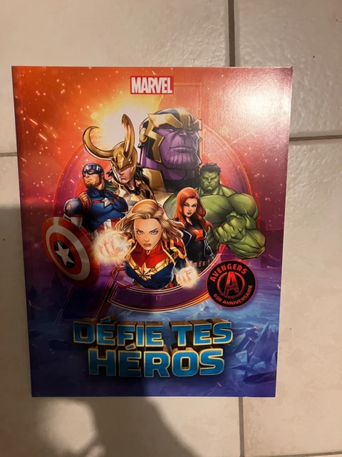 ALBUM MARVEL LECLERC + Collection complète des 108 cartes +les 24