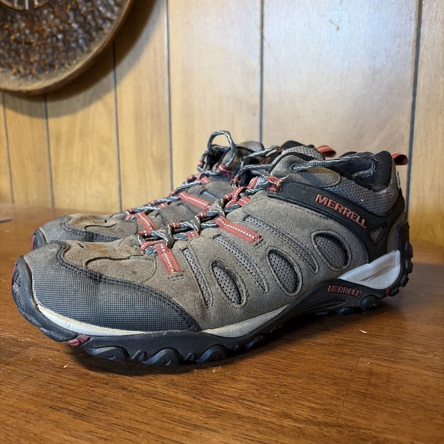 MERRELL CROSSLANDER VENT (J343406C) Hiker Sneaker Gray Castle Rock ...
