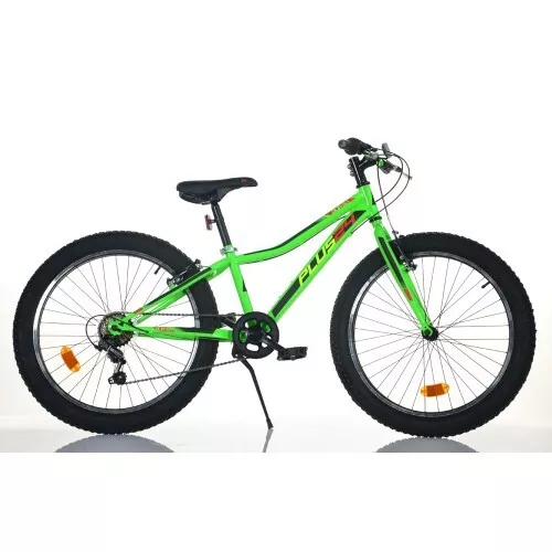 Bicicletta Mountain Bike Ruota 24 Pollici da Ragazzo Uomo Bici 6 Cambio Bambino