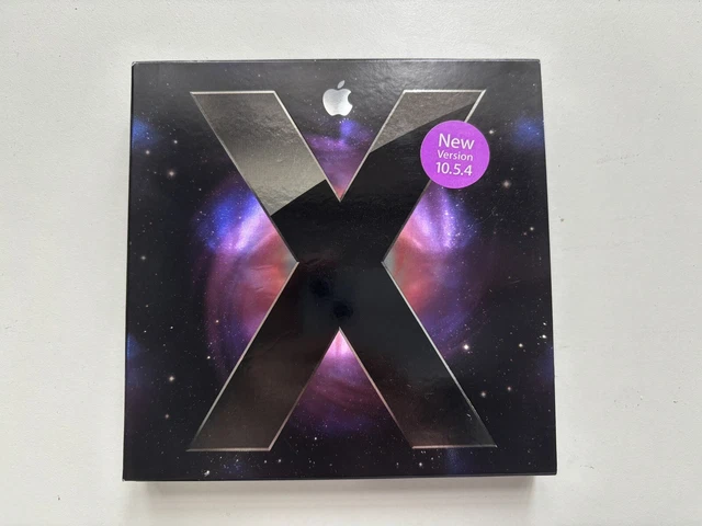 Mac OS X Leopard Install DVD 10.5.4 Official Apple