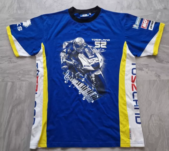 James Toszland 52 Yamaha Superbikes T-Shirt Size Medium VGC