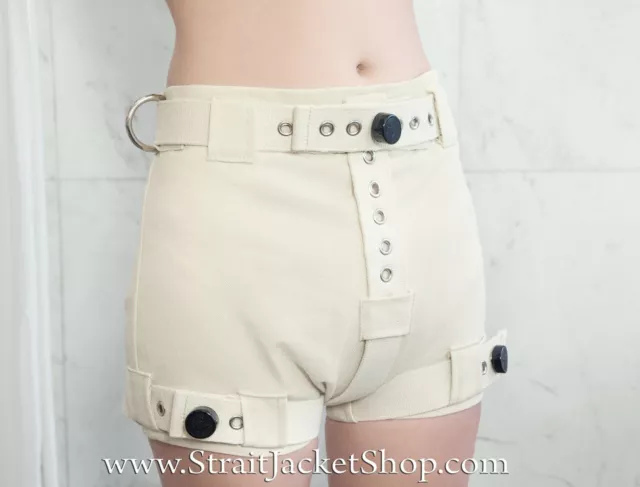 Lockable diaper store cover pants