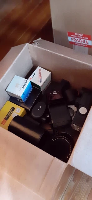 Lot of Camera Accessories Flash Various Lens Filters