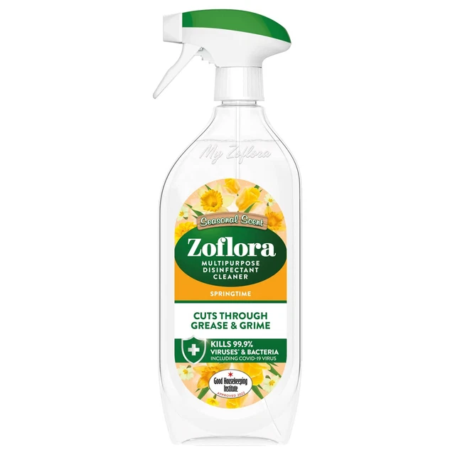 ZOFLORA MULTIPURPOSE DISINFECTANT Cleaner Kills 99.9 Bacteria 800ml
