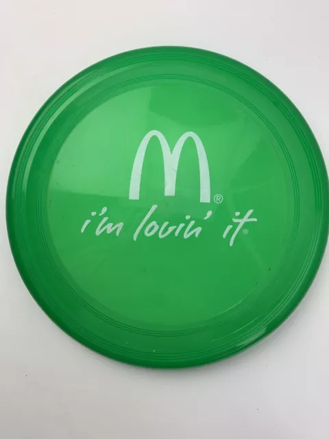 McDonald's Green Frisbee Fast Food Restaurant