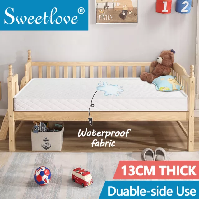 Baby Bed Cot Crib  Mattress Innerspring Waterproof 10 Year Warranty -Sweetlove