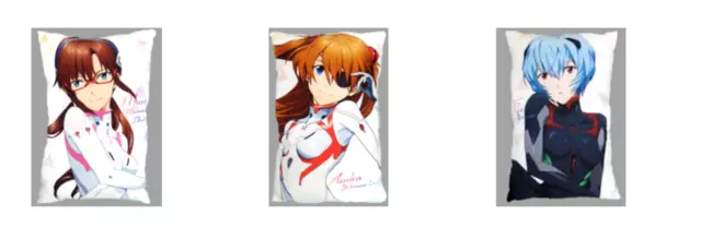 Juego de cojines con estampado de doble cara de Evangelion Heroines Asuka...