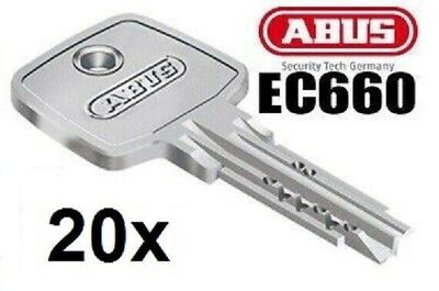 4x Cylindre ABUS schließanlage ec660 tournant clé serrures avec carte 