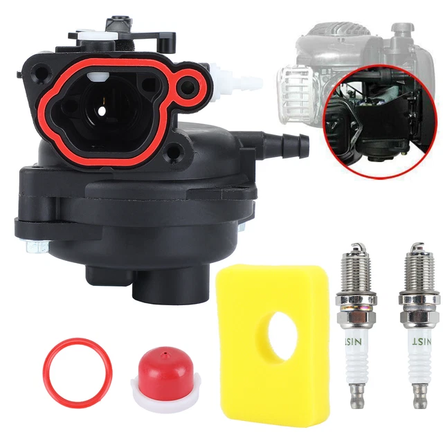Vergaser-Set Für Briggs & Stratton Rasenmäher – Inkl. Luftfilter Und Dichtungen, Passt Für 300E, 450E, 500E Und Mehr