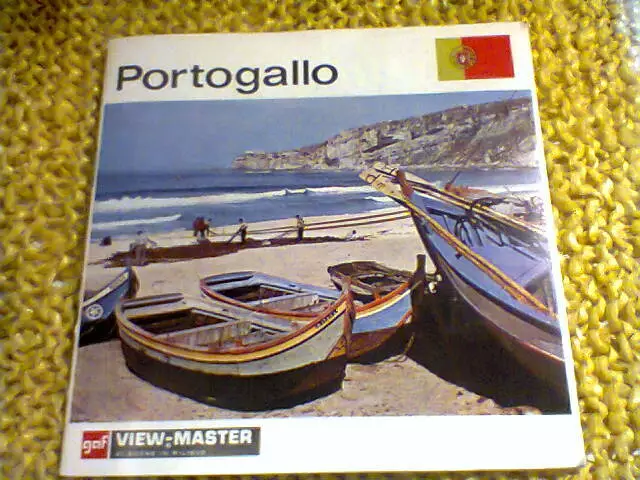 View Master Gaf Portogallo Raro Con Libretto 1970 Circa Ottimo Altri