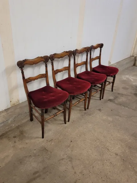 Rare Set Of William IV 19th Century Early Victorian Rosewood Dining Chairs 3