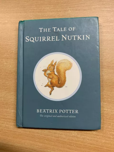 2002 Beatrix Potter" The Tale Of Squirrel Nutkin "Pequeño Libro de Tapa Dura (