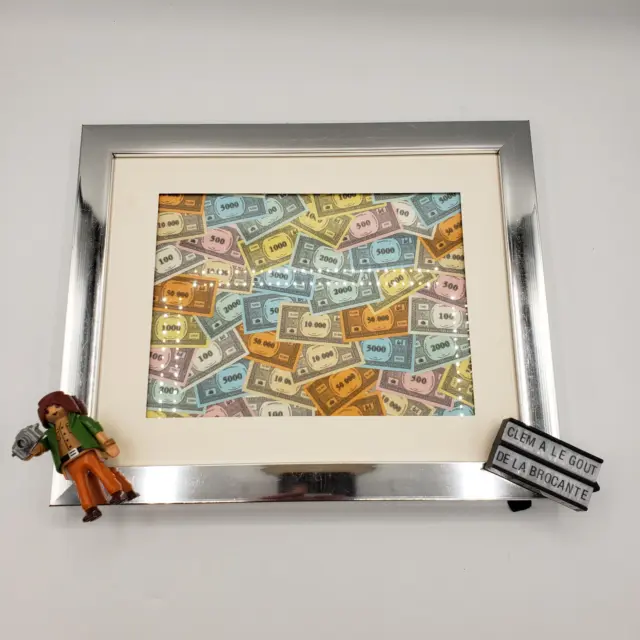 Cadre artisanal billet de Monopoly