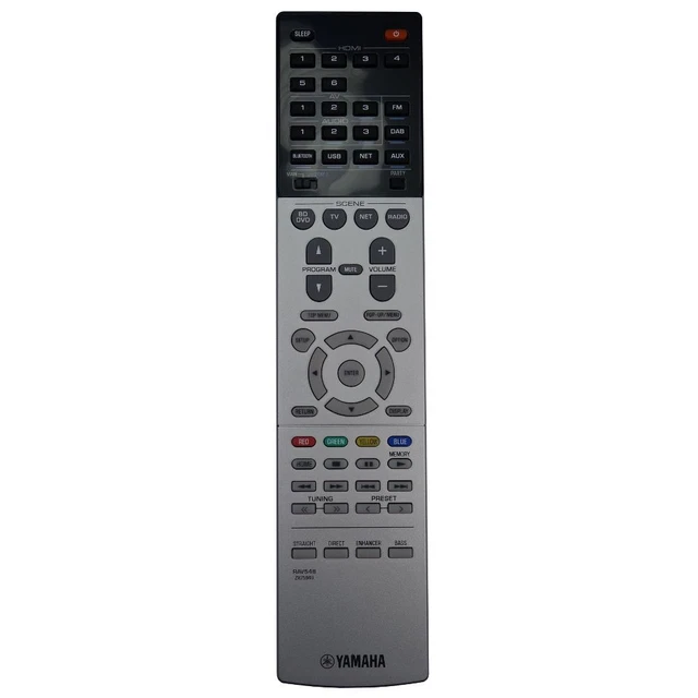 GOUYESHO Telecomando di ricambio per Yamaha RAV293 WR00270 RX-V465 RXV465
