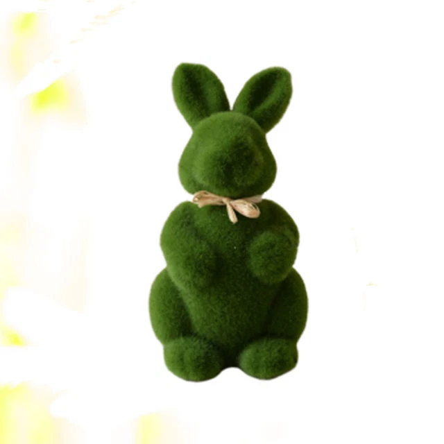 1PC Bunny Figur Bunny Statue Ostern Bunny Dekorationen