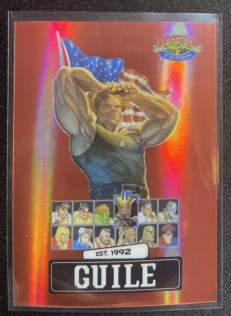 PSA MAGAZINE GUILE Cover Street Fighter 2: Champion Edition