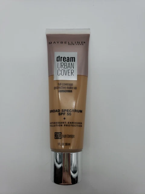 Maybelline Dream Urban Cover Foundation Full Cover #310 Sun Beige SPF 50