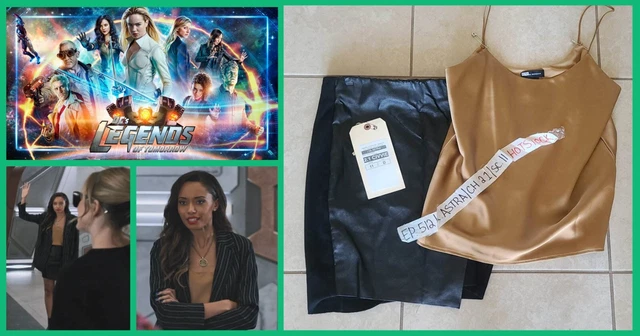 ASTRA LOGUE (OLIVIA Swann) 2 piece Outfit -- DC's Legends of Tomorrow