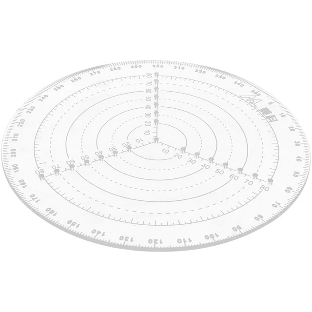 cercle modèle de centrage de centrage de règle centre de travail du bois centre