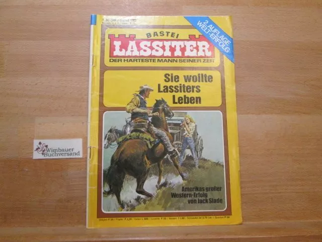 Lassiter Band 120 Sie wollte Lassiters Leben Slade, Jack (d.i. G.F. Unger) :