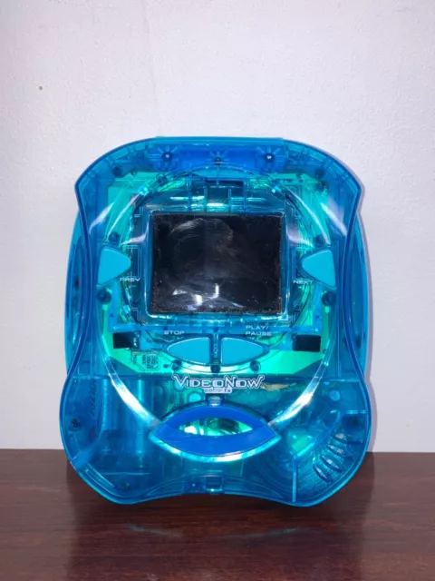 2004 Video Now Color FX Personal Video Player Tiger Electronics Diva Ice Blue