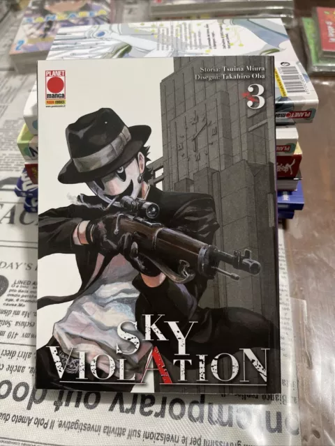 Tsuina Miura, Takahiro Oba SKY VIOLATION n 3 Planet Manga Panini