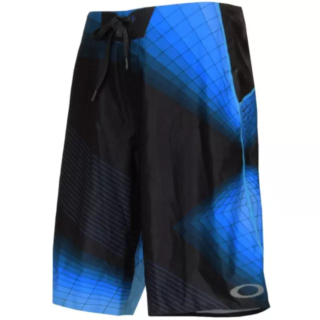 Oakley Blade 3 III 21 Boardshorts Mens Size 30 S Black Lithium Blue Sport Shorts