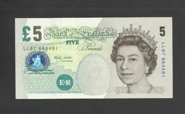 Lowther  £5   Ll67  Replacement    B396    Bank Of England
