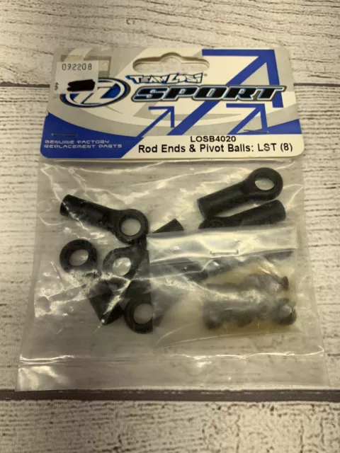 Team Losi LOSB4020 LST, AFT, MUG / Rod Ends & Pivot Balls 8pcs 4020 BOX A2