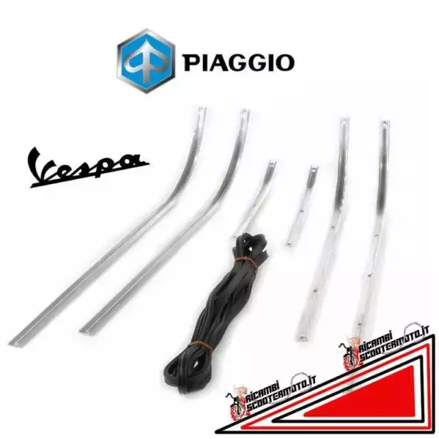 Serie strisce pedana complete Vespa 50 125 ET3 Made Italy 55003