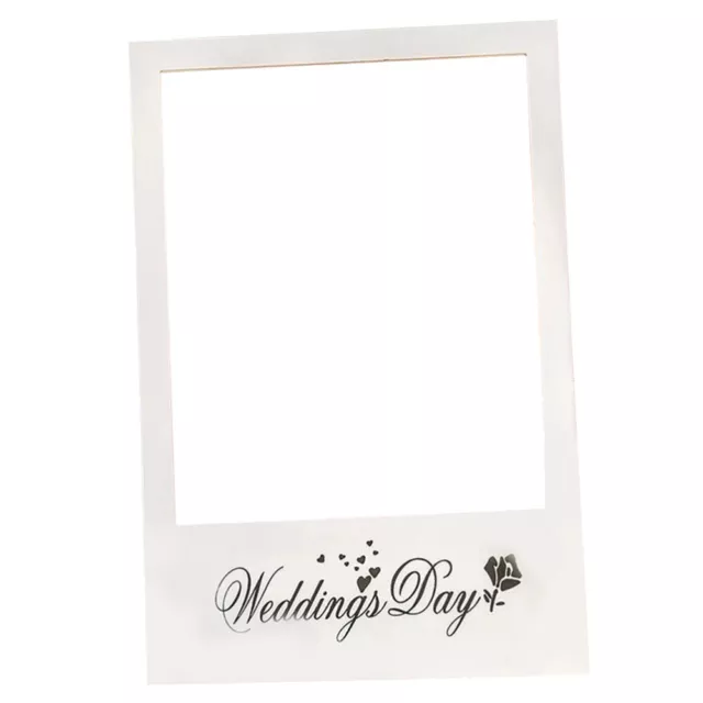 Wedding Picture Frame Photo Frames Booth Props Printable DIY