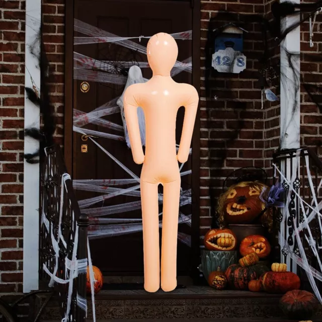 4 9ft Life Size Inflatable Mannequin Costume Prop for Scary Halloween Theme