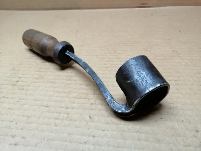 Old Vintage Hand Forged Carpentry Tool, Woodworker, Wrought Iron.