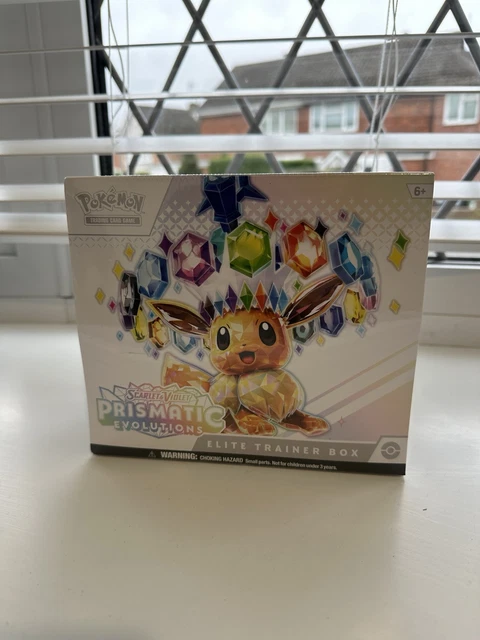 Scarlet Violet Prismatic Evolutions Pokemon TCG: Scarlet & Violet Prismatic  Evolutions Factory Sealed Booster Bundle Box - 2025 English S&V Prismatic  Evolutions Sealed Box