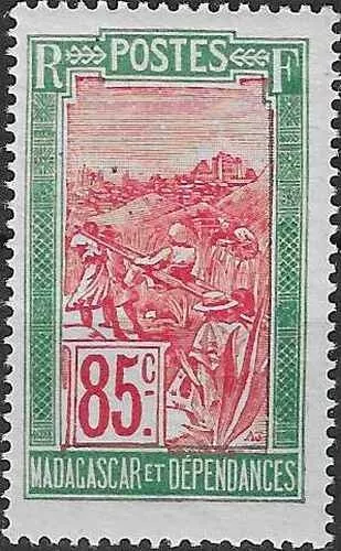 Timbre Madagascar 142 * (74189EQ)